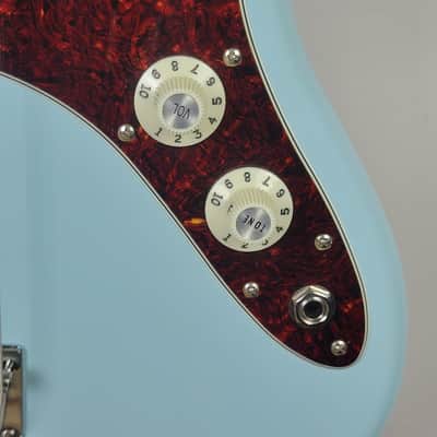 2023 Fender Gold Foil Jazz Bass - Sonic Blue With OHSC image 10