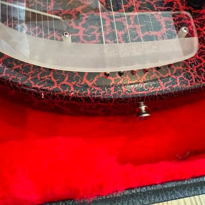 Jerry Jones Electric Sitar 1990s - Red Crackle image 16