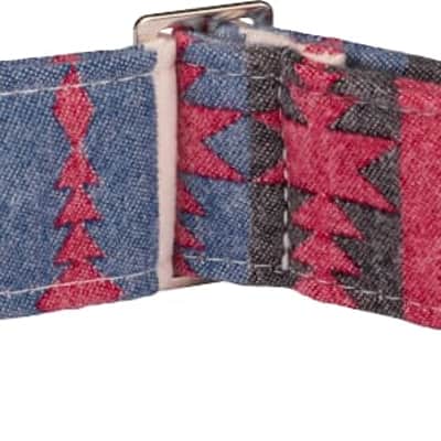 Fender 2" Zion Strap - Red Aztec image 2