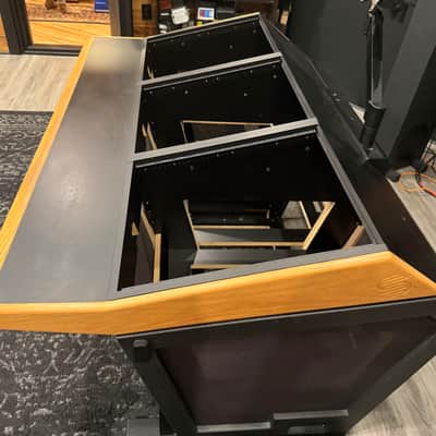 Sterling Modular Plan B Mixing / Mastering Desk Black / Oak Trim image 7