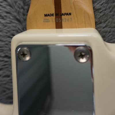 Fender Jazz Bass 1995 - White Japan Bass Guitar image 19