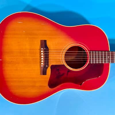 Gibson J-45 1966 - Cherry Sunburst image 1