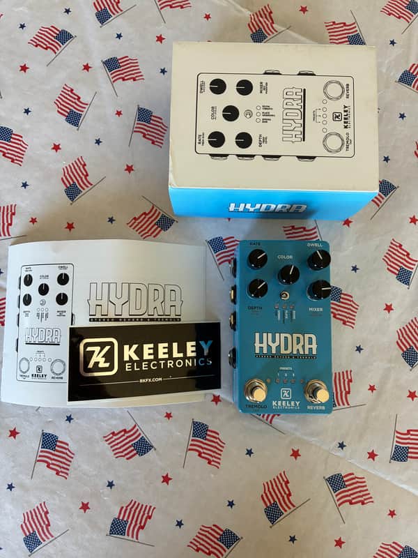 Keeley Hydra Stereo Reverb & Tremolo