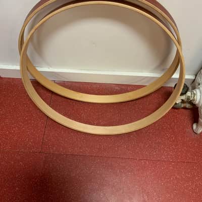 PDP 22" Maple Bass Drum Hoop 2020s - Pair image 2