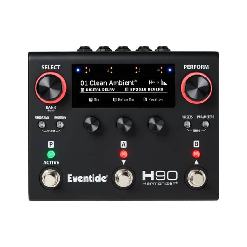 Eventide H90 Dark Harmonizer Multi Effects Pedal - Black image 1