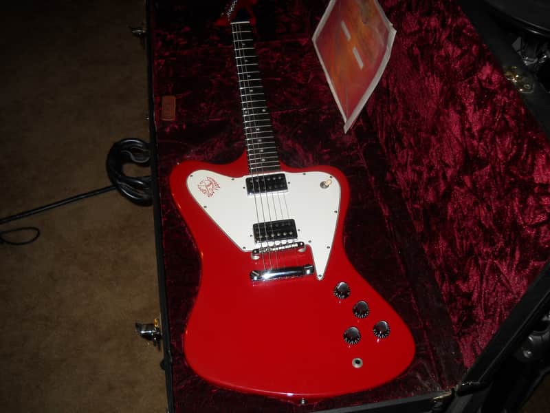 Gibson Custom Shop Non reverse Firebird rare limited run!  2002 Cardinal Red image 1