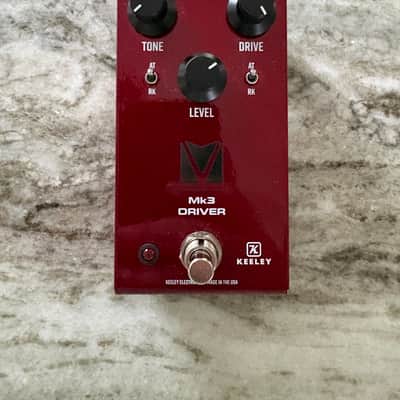 Keeley Mk3 Driver Andy Timmons Signature Overdrive 2024 - Present - Black / Red image 1