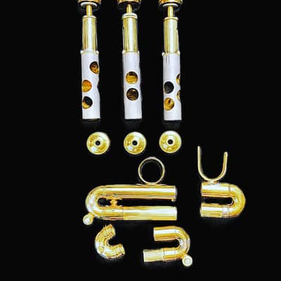 VERY RARE SPECIMEN BACH SPADA STRADIVARIUS EL Eb TRUMPET GOLD PLATED CONVERSION 236 image 22