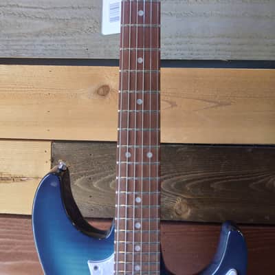 Ibanez - AZ22S1F | AZ Standard Series Electric Guitar / Transparent Turquoise Burst image 3