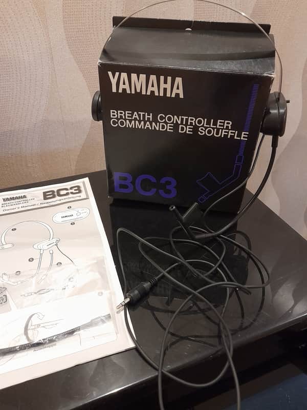 Yamaha BC3 breath controller + MIDI Solutions Breath | Reverb