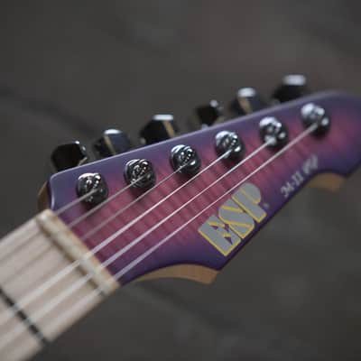 ESP USA M-II HT SD RM - Cranberry Burst - Demo image 16