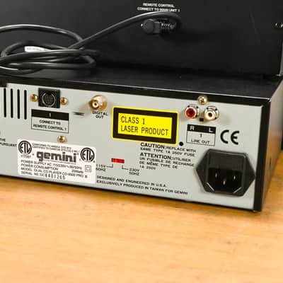 Gemini CD-9500 Pro III Dual CD Player with Controller CG01Z5Z image 14