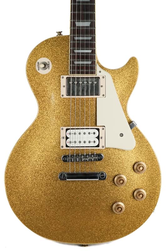 ★美品★Epiphone ltd ed★Les Paul St 2006 2006 Epiphone Les Paul Limited Edition Gold Sparkle | Reverb