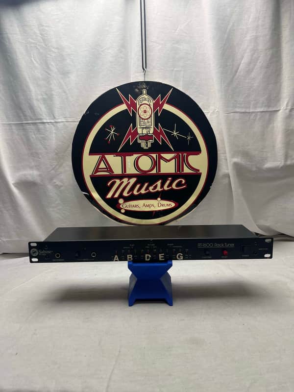 Sabine RT-1600 Rack Tuner Chromatic Tuning Rack Module image 1