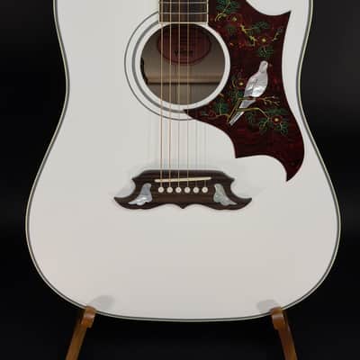 Gibson Custom Limited Edition Greatest Hits Volume II Dove - Alpine White Gloss image 2