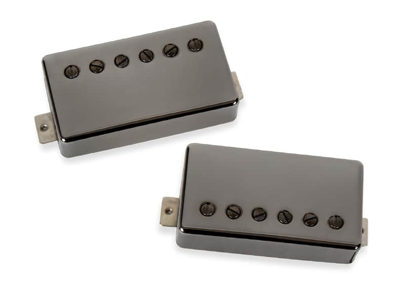 Seymour Duncan Slash 2.0 Alnico II Humbucker set - black nickel image 1