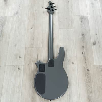 Ernie Ball Music Man Bongo 4 HH Bass, Ebony Fretboard, Titan Gray image 5