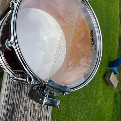 Pearl BC-814ED Free Floating 8” Birch snare 1984 - Cherry image 15