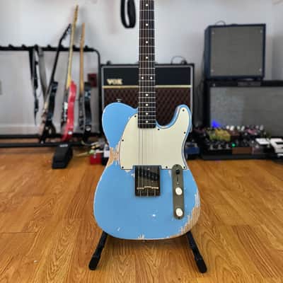 Quint Guitars Esquire #04 2023 - Daphne Blue image 1