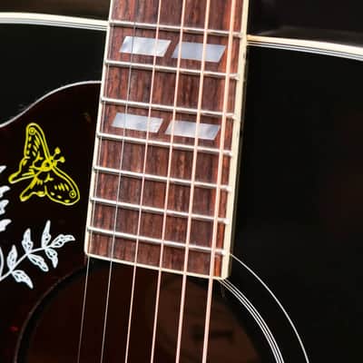 Gibson Hummingbird Standard Left-Handed Acoustic/Electric Guitar - Vintage Sunburst with Hardshell Case image 11
