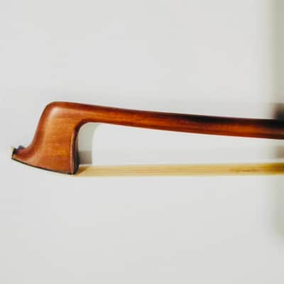 Fine Violin Bow Copy of Eugène Sartory - Pernambuco silver wining Leather Grip image 5