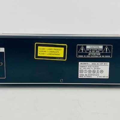 Sony CDP-M12 Compact Disc Player image 14