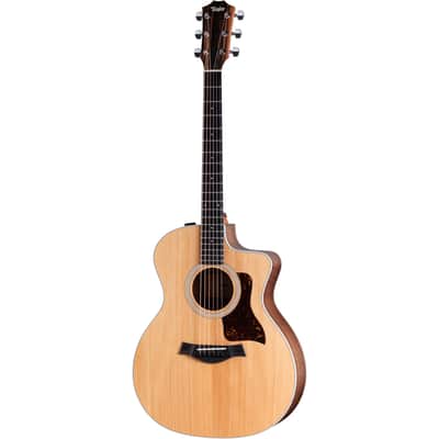Taylor 214ce Grand Auditorium Layered Walnut Acoustic Electric Guitar - Natural image 2