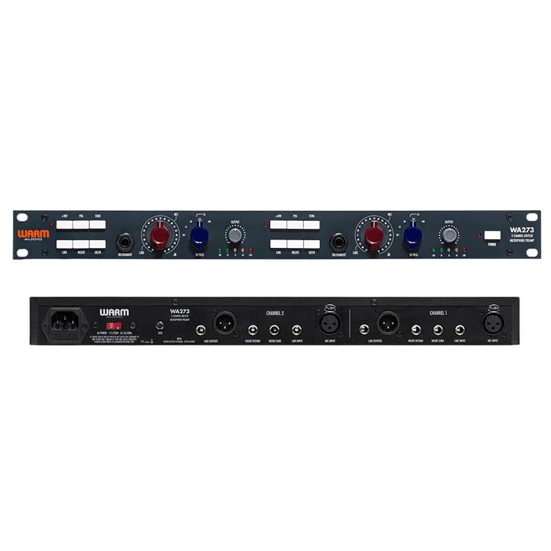 Warm Audio WA273 Dual Channel British Microphone Preamplifier image 1