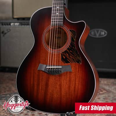 Taylor 322ce Grand Concert Acoustic/Electric Guitar - Shaded Edge Burst with Hardshell Case image 1