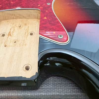 1997-99 Fender Japan JB62-US Jazz Bass Body Alder Sunburst MIJ Excellent+ image 12