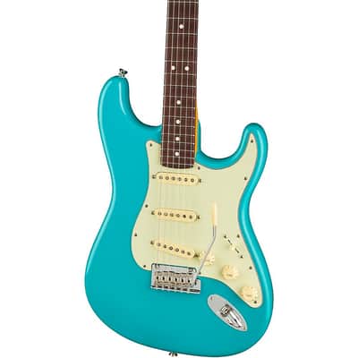 Fender American Professional II Stratocaster Rosewood Fingerboard Electric Guitar Regular Miami Blue image 5