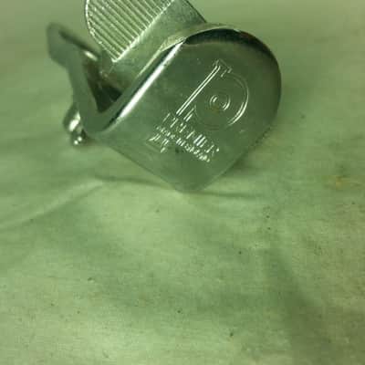 *Premier Bass Drum Clamp-On Cymbal Base Mount Diamond Chrome Vintage 50s* image 2
