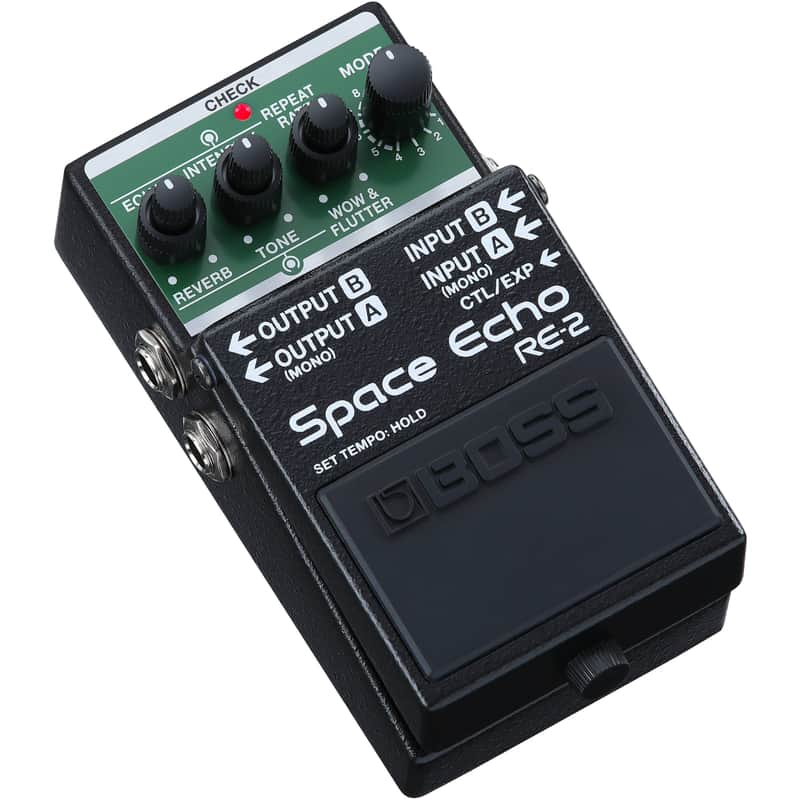 Boss RE-2 Space Echo Delay and Reverb Effects Pedal image 1