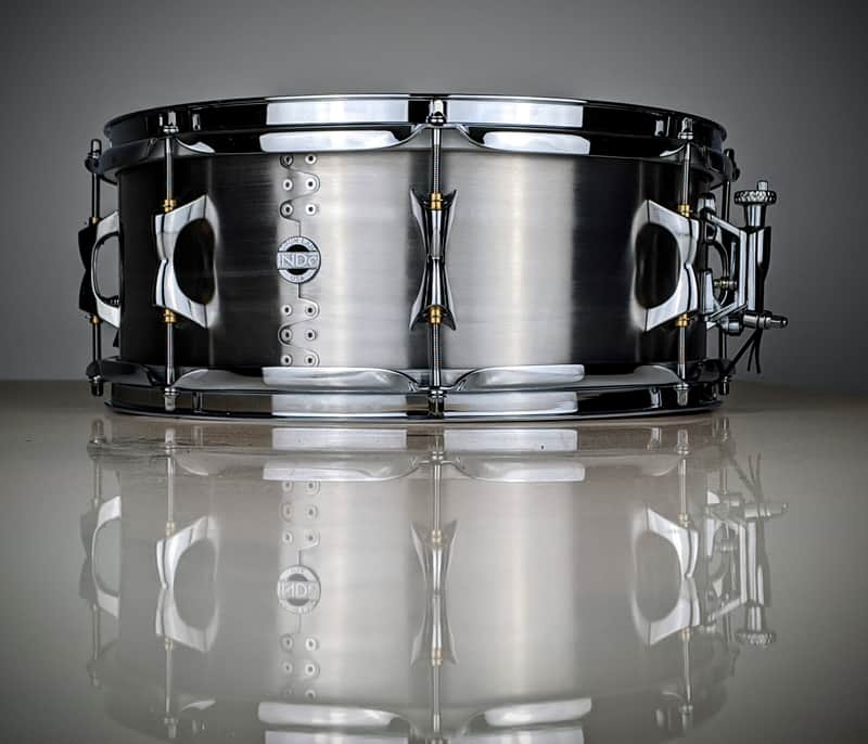 INDe Kalamazoo Series 5.5x14" Aluminum Snare Drum image 1