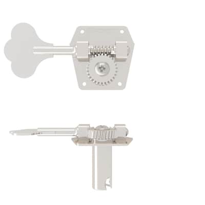 NEW Hipshot HB3 BASS TUNER - CLOVER KEY - NICKEL TREBLE 20310NT image 1