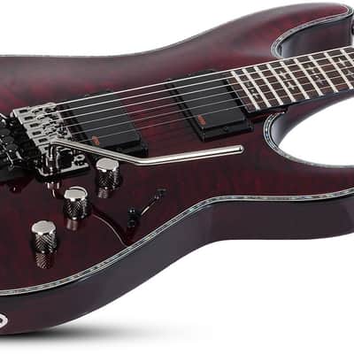 Schecter Hellraiser C-1 FR - Black Cherry (BCH) (1794) image 4