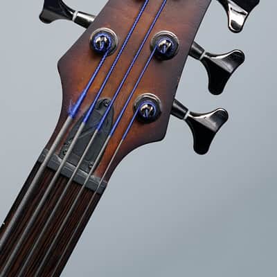 Ibanez SRF705-BBF Bass Workshop Fretless Soundgear 2019 - Brown Burst Flat image 9