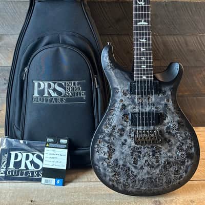 PRS Limited Wood Library Select S2 Custom 24-08 Poplar Burl Top - Charcoal Burst S2088895 image 16