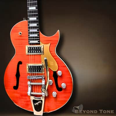 1980 Tokai Reborn Old LS120 Vintage Flame Top Guitar, Collector