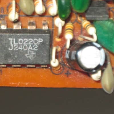 FOR PARTS/FOR REPAIR Ibanez Maxon CS9 from 1982 CIRCUIT BOARD with Mounted Parts, Width Potentiometer +Wires, 2 Other Wires, Power Jack (NO: Switch, OUT Jacks, IN Jack, LED, Other Wires, Battery Clip, External Parts) what's pictured is what's for sale image 10