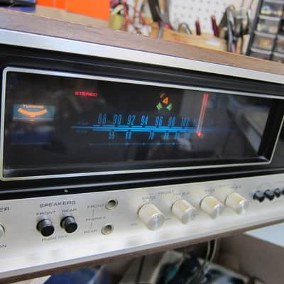 Vintage Pioneer QX-8000 2/4 Channel Analogue Receiver, Cabinet, 1970s, Ex Sound, Nice Tuner, Phono, image 2
