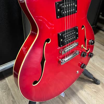 Aria 5502 - 335 Style Hollow Body 70s - Cherry image 2
