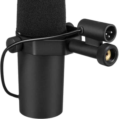 Shure SM7B Vocal Microphone with Cloud Microphones Cloudlifter CL-1 Mic Activator and Extra 10' XLR Cable Bundle image 4