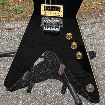 2012 Dean ML-79 W/Floyd Rose Black ML79 image 1