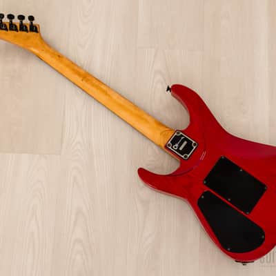 1990 Charvel by Jackson Super Dinky SDK-080-SH See Through Red w