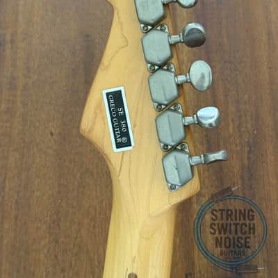 Greco Stratocaster, Super Power, Sunburst, MIJ 1980, SE380 image 10