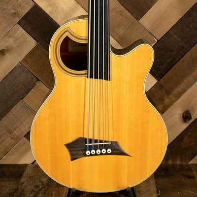 Warwick 2013 Rockbass Alien Standard Fretless 5 String Bass Guitar - Used image 1