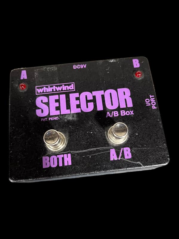 Whirlwind Selector A/B Box 2010s - Black X8987 image 1