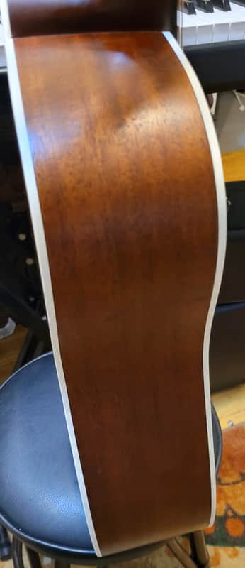 Aria ADW-300 1980s To 90s Tobacco Burst Dreadnought Acoustic