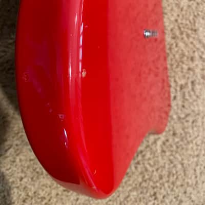 Daion Savage Red Electric Guitar w/ Original Daion Branded Hardshell Case image 21